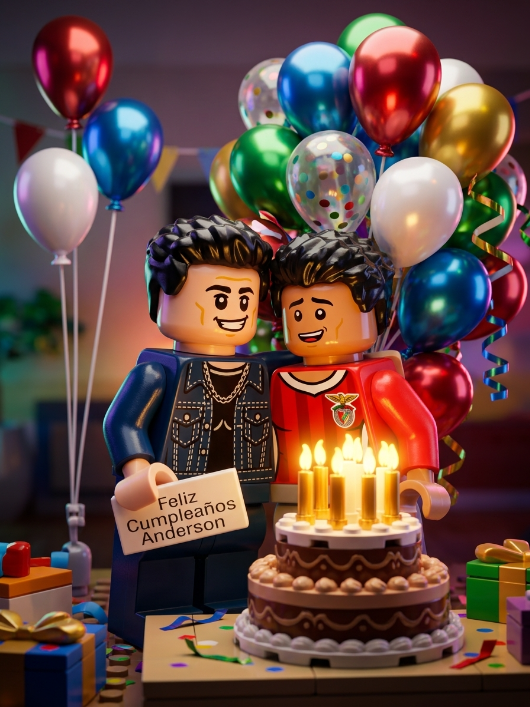 Feliz Cumpleaños Anderson - Lego 1