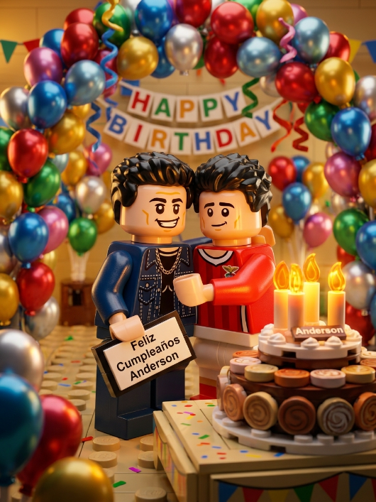 Feliz Cumpleaños Anderson - Lego 2