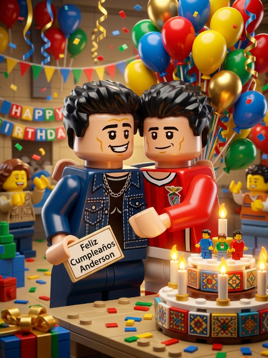 Feliz Cumpleaños Anderson - Lego 3