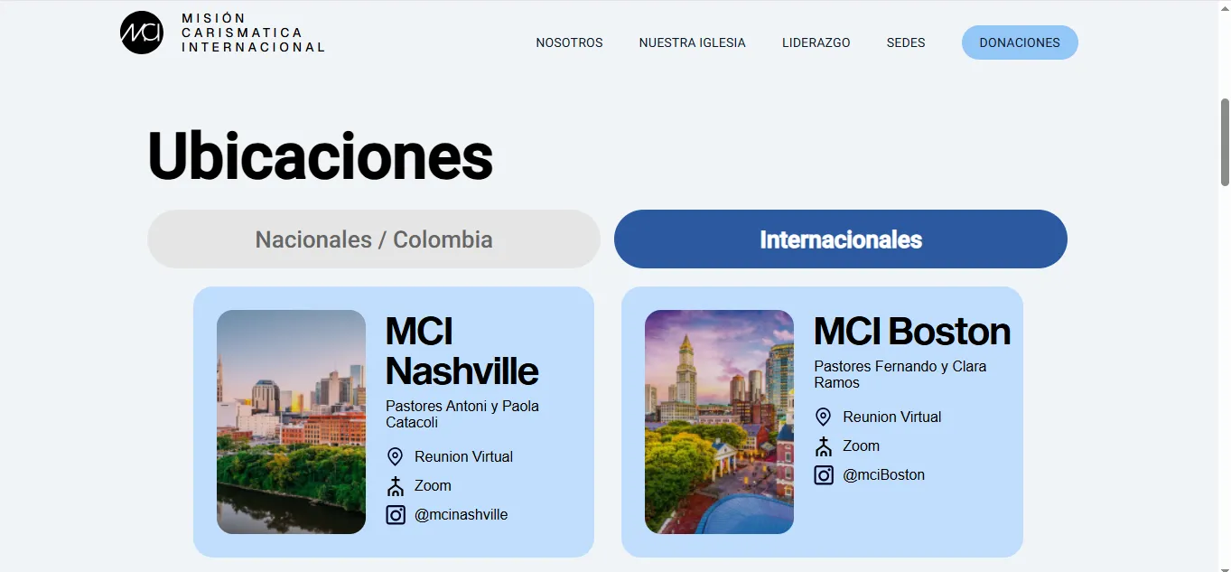Iglesia MCI